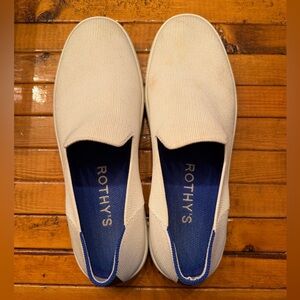 Rothy's White Original Slipon Sneaker 9